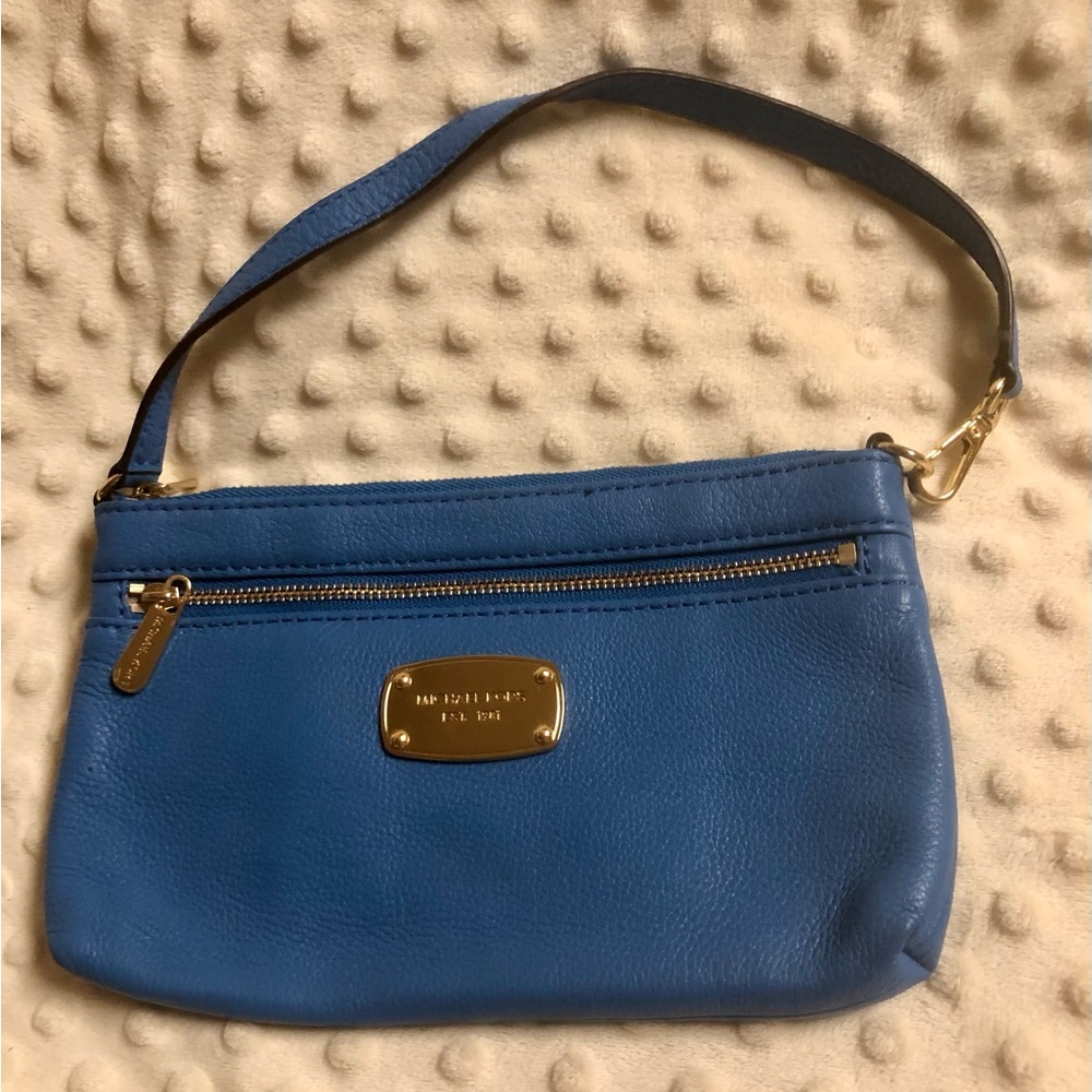 Blue Michael kors Leather Women's Bag